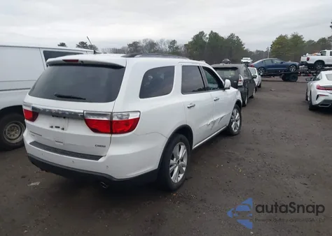 2013 Dodge Durango Crew from USA, damaged, VIN 1C4SDJDT3DC697112